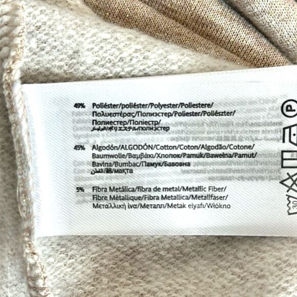 NWT Girls Mayoral Lets Enjoy Sweatshirt Beige Sequins Embroidery sz 9 (134 cm) - Picture 15 of 15